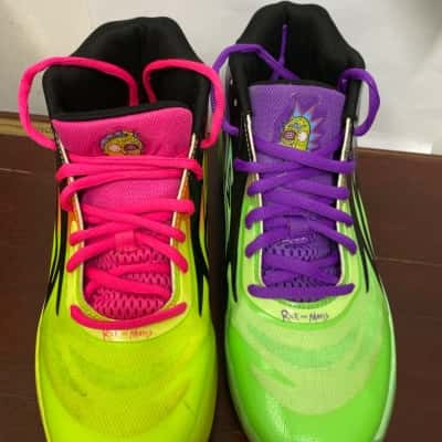 Puma X Rick and Marty MB.02 Adventures Mens  Size 6.5 Sneakers Multicoloured 