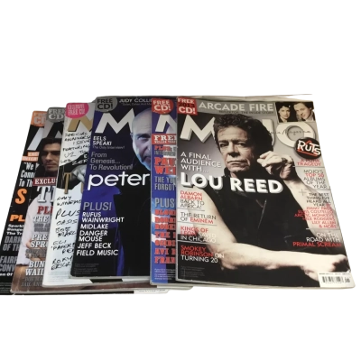 Mojo Magazines as pictured