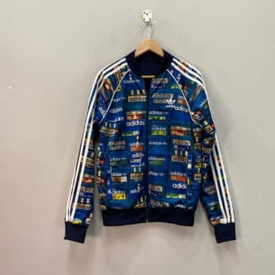 Adidas Mens  Fully reversible zip up jacket - Size S 