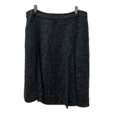 Blue Illusion Womans  Size L Black Skirt 