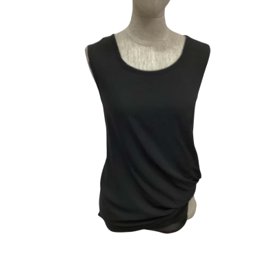 CREA CONCEPT -  Womens  Size L Sleeveless Top Black  
