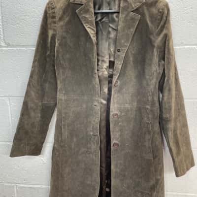 Just Jeans Womens  Size 12 Brown suede jacket