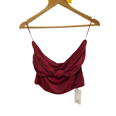 BNWT Sasha Therese Size XXL Swim Top Cherry Red