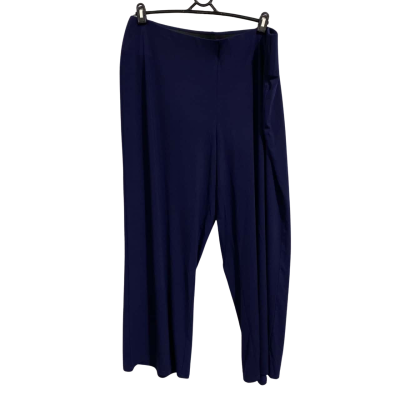 beme Womens Blue Wide Leg Stretch Pant
