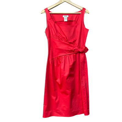 Moschino Cheap & Chic Womens Size 10 Red Bow Dress