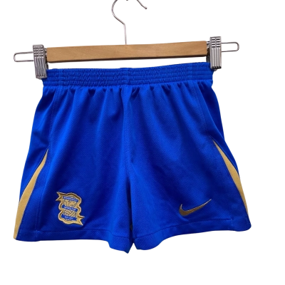 Nike Birmingham City Football Kids  Size M Shorts Blue 