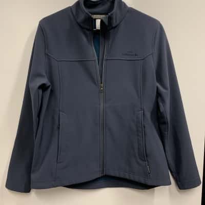 Kathmandu Women's Arbury Softshell Winter Jacket Blue Size 12 