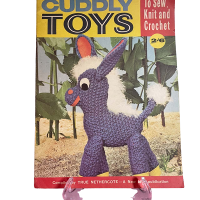 Vintage-1960'S-New Idea-Cuddly Toys to Sew, Knit And Crochet