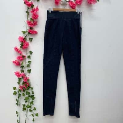 Fate & Becker Womens Size 8 Ankle Length Pants Blue