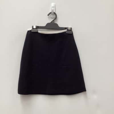  & Other Stories Size XS Black with white band skirt