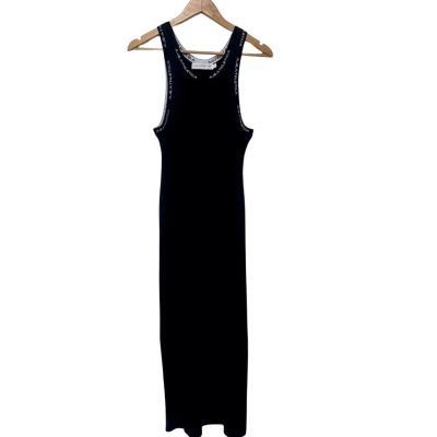 AJE Ribbed Dress  Size 16 Black  