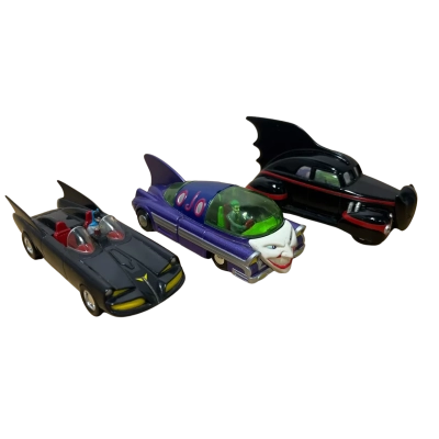 Corgi Diecast Vintage Batman and Joker Toy cars