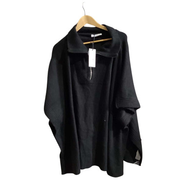 Betty Basics Womens  Size XL cape Black  