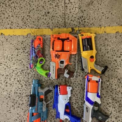ASSORTED NURF GUNS! Lot of 6