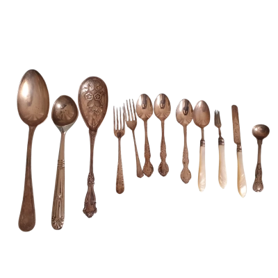 Silver Plated Cutlery - 12 pieces 