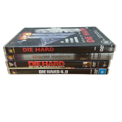 Bundle of 4 Die Hard Movies 