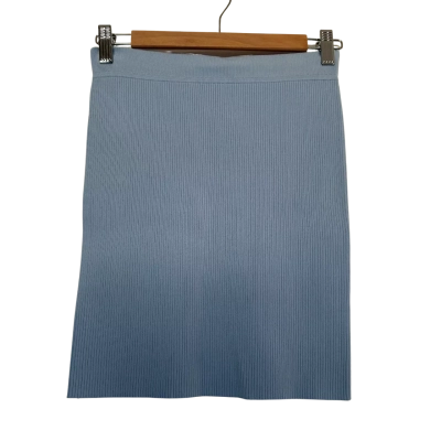 First Musé Womens Size S Blue Mini Skirt 