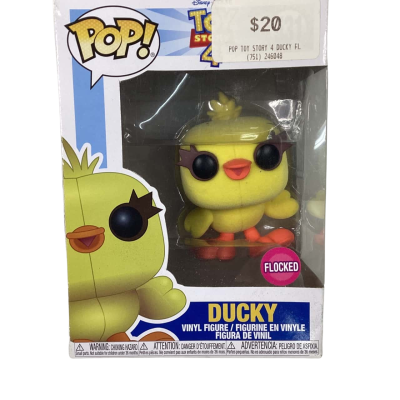 Pop Vinyl #531 Ducky Flocked Toy Story 4