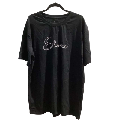 Elevn Mens Short Sleeve T-shirt Black  XXL RRP $69.95