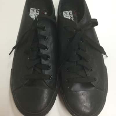 Skechers Unisex Size 40 Work Sneakers Black  