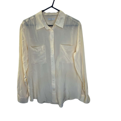 POL brand Women's  Size 14 Long Sleeve Shirt Cream / Off White 