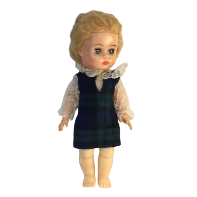 Vintage Doll Made In England 50’s - 60’S Approx 15 x 32cm