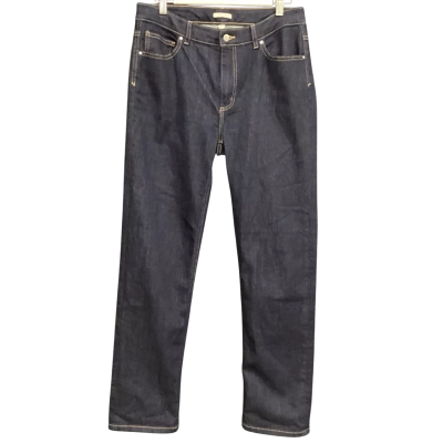 NEW - Trenery Size 10 Straight Leg Pants Blue 