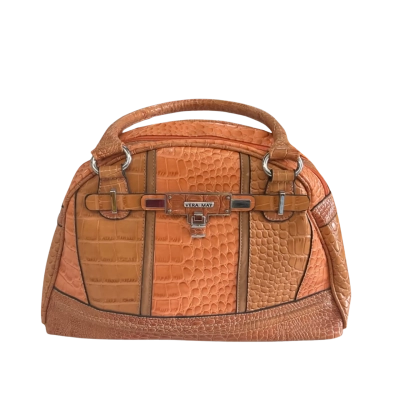 Womens Vera May Handbag Burnt Orange 