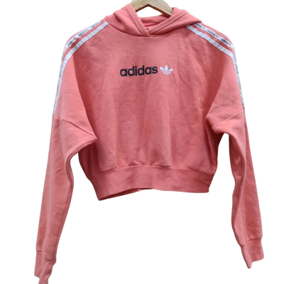 Adidas Womens Size L Hoodie Pink (8)