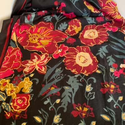 Oversized Floral Scarf from Lemon Tree