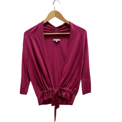 Laura Ashley Womens Size S Purple Cardigan