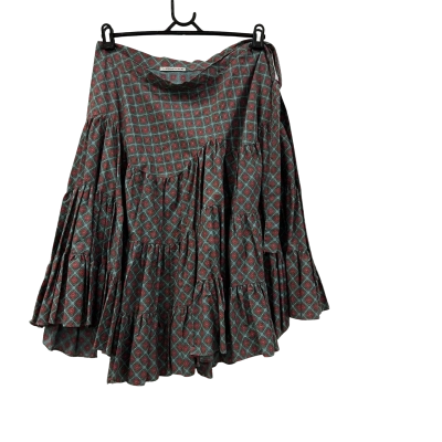 SCANLON THEODORE RUFFLED SKIRT. SIZE 10