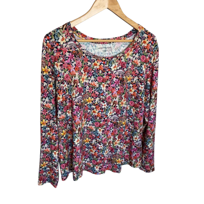 Sportscraft Liberty - Womens  Size 20, Floral Top / Long Sleeve Top Pattern 