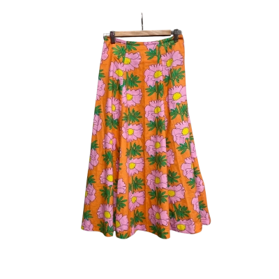 Obus Womens  Size 6 A-Line Skirt Multicoloured 