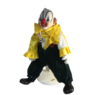 Clown with Stand as pictured Works music slow