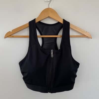 Nike Black Sports Bra Size L 