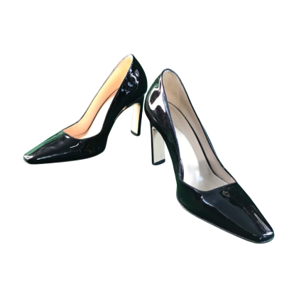 Scanlan Theodore Womens  Size 36 Black  patent leather heels