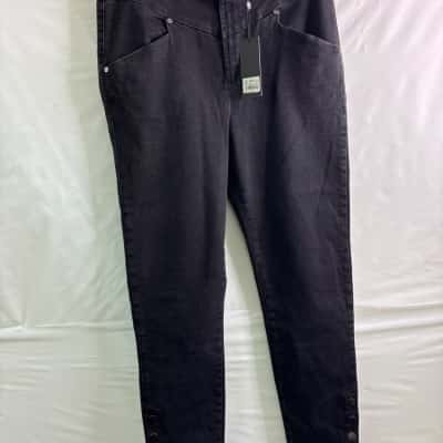 Oneteaspoon Womens Size 32 Skinny Jeans Black BNWT