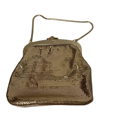 Vintage GloMesh Gold Clutch 