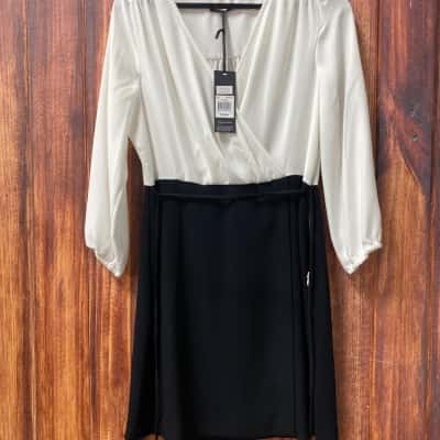 Tokito  Size 12 Black  / White dress new 