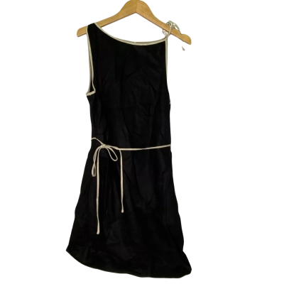 Witchery Womens  Size 10 Mini Dress Beige / Black  