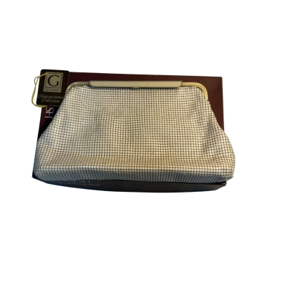 Glomesh Womens Handbag Cream / Gold 