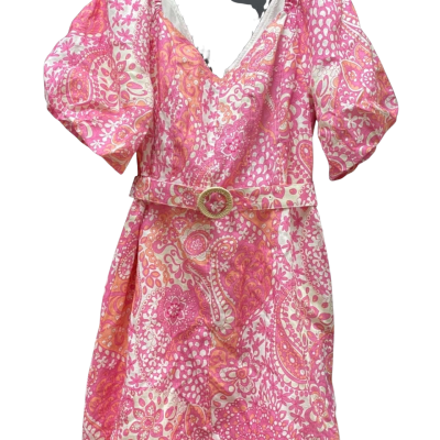 G.D.S. Signify Womens Size L Patterned Shirt Dress  