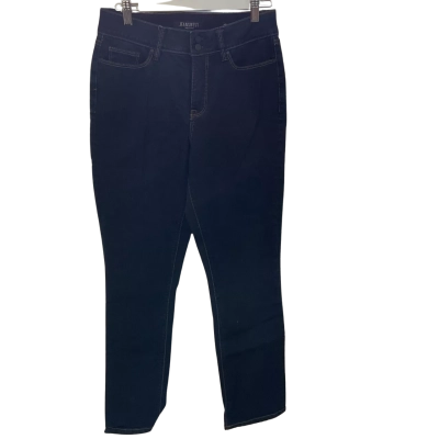 Jeanswest Womens  Size 11 Straight Slim Tummy Trimmer Jeans Navy Blue 