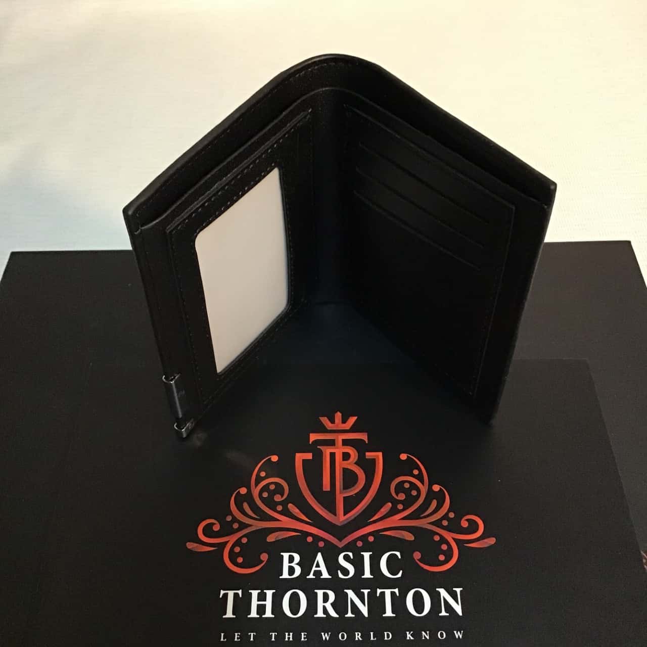 Basic Thornton Mens Black Belt And Wallet Set(s)
