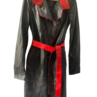 Ilgazli Leather Trench coat size 40
