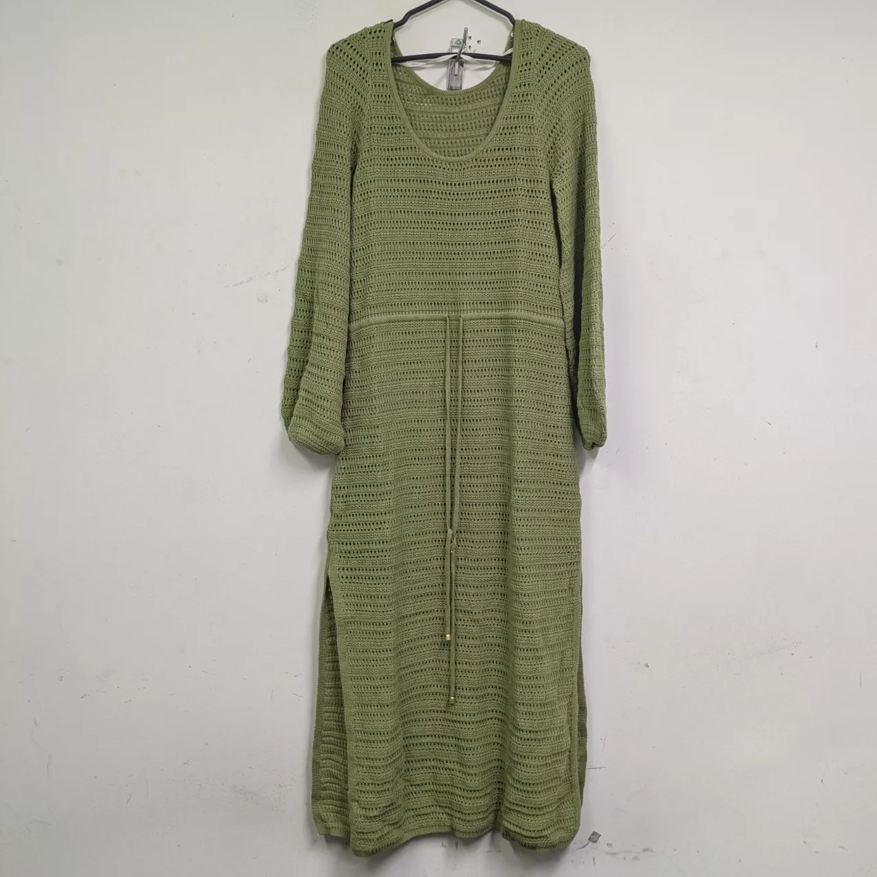 green emerald velvet dress Alessandra Midi Dress main image 0