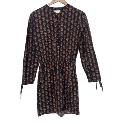 Auguste The Label Ariah Azalea Mini Dress Size 4 Brown BNWT