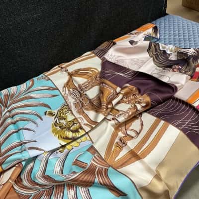 Gorgeous DESIGNER silk scarf