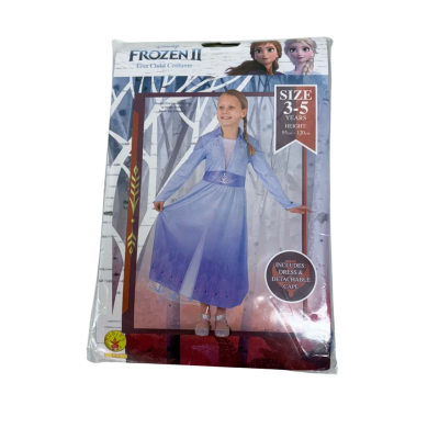 Girls Elsa Costume Size 3-5
